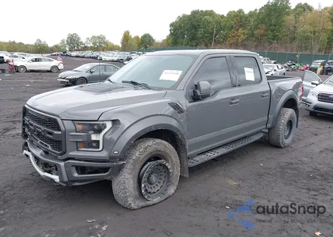 2018 Ford F-150 Raptor из США, поврежденный, VIN 1FTFW1RG7JFD92407